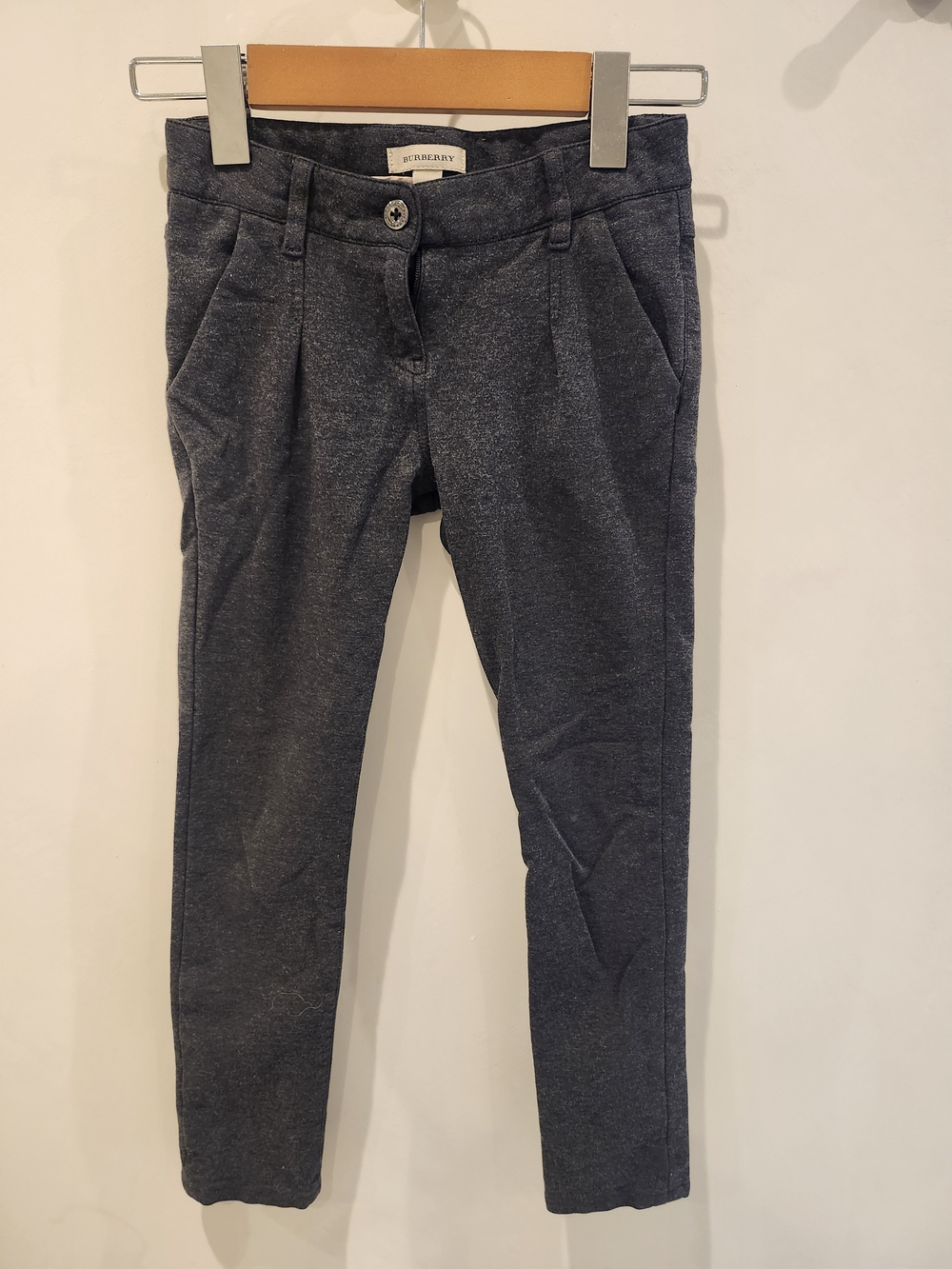 Burberry Dark Gray Slim Trousers